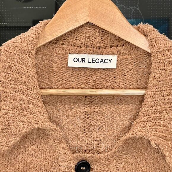 Our Legacy - Big Cardigan (M2223BBCL) - Beige - Picture 3 of 6